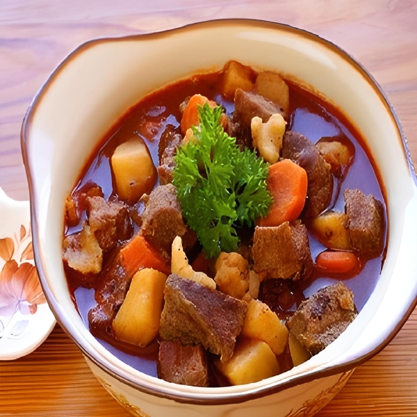Bò Hầm Tiêu Xanh