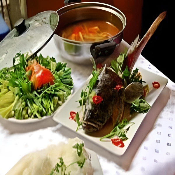 Cá Bóng Mú Nấu Ngót (Riêu)