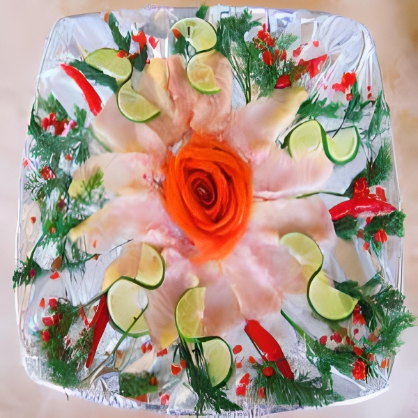 Cá Tầm Ăn Sống 