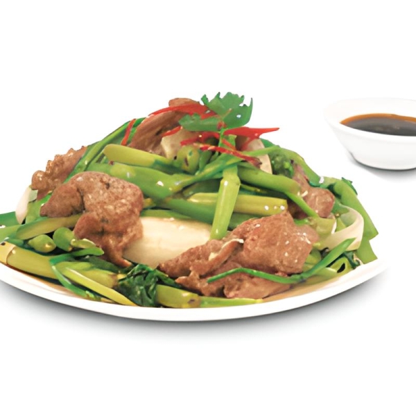 Cần Nước Xào Bò