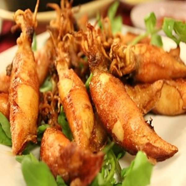 Mực Ống Chiên Nước Mắm