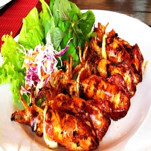 Mực Sữa Nướng Muối Ớt