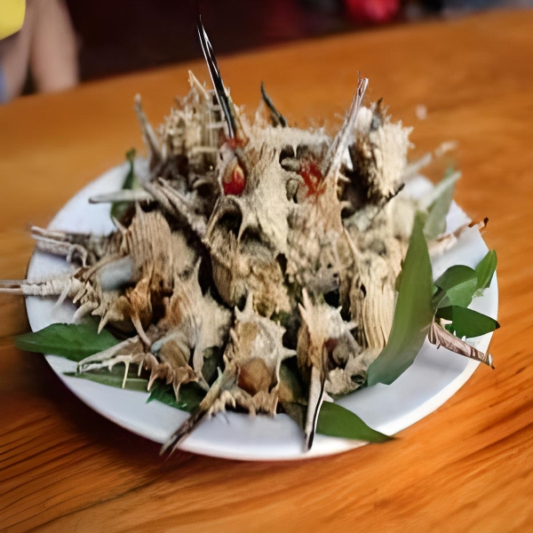 Ốc Gai Hấp Hành Gừng