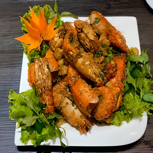Tôm Càng Xanh Cháy Tỏi